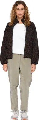 Produktbild von Mazine Printed Sherpa Jacket - Fleecejacke, Größe:XXL, Farbe:chocolate brown/printed