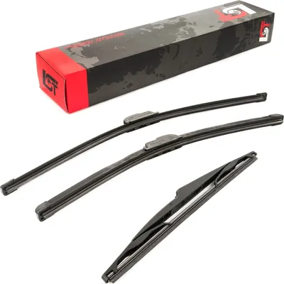 Produktbild von Scheibenwischer Set vorne hinten für Nissan Micra K12 für Renault Clio