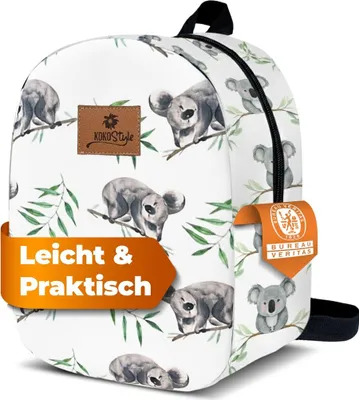 Produktbild von Kokopatik Kleine Kindergarten Tasche Polyester 22x26 cm