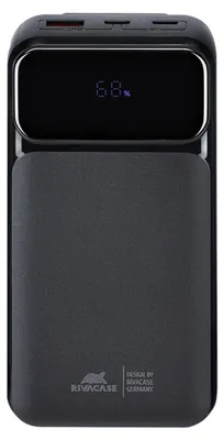 Image de Rivacase VA2221 Power Bank 20000mAh Black, PD 3.0 et QC 3.0, 3 ports USB