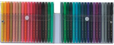 Image de Stylo fibre Pentel Colour Pen 0,6mm Set 36 couleurs assorties