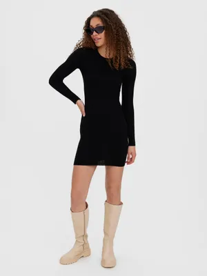 Produktbild von Mini Kleid Ripp Bodycon Figurbetont VMKIKI | M
