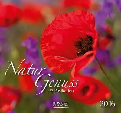 Immagine prodotto di NaturGenuss 2016: Calendario settimanale da tavolo con cartoline
