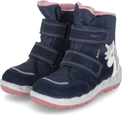 Produktbild von Superfit Gore-Tex Icebird Mädchen Winterstiefelette mit Warmfutter Blau/Rosa, 1-006010-8010 - Gr. 29