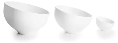 Melamine Kom, Ø 19 cm, leicht, robust, weiß, für täglichen Gebrauch