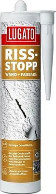 Produktbild von Lugato Acryl Dichtstoff Riss-Stopp für Wand und Fassade weiß 310 ml