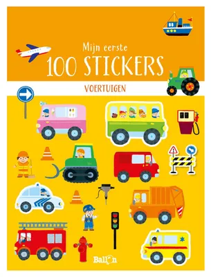 Image de Mijn Eerste 100 Stickers - Voertuigen