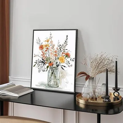 Image de Kit de peinture pour adultes, peintures à l'huile peintes à la main pour débutants et adultes, 40 x 50 cm