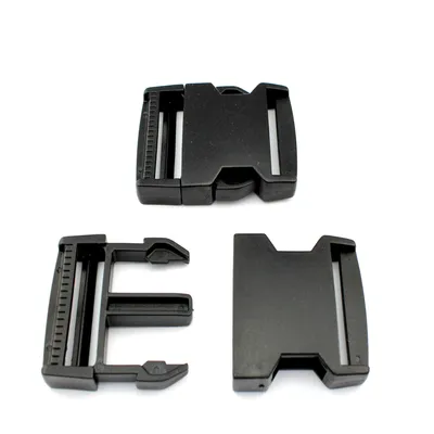 Produktbild von 5 Steckschnallen 32mm grade Kunststoffschnalle Steckverschluss Schnalle