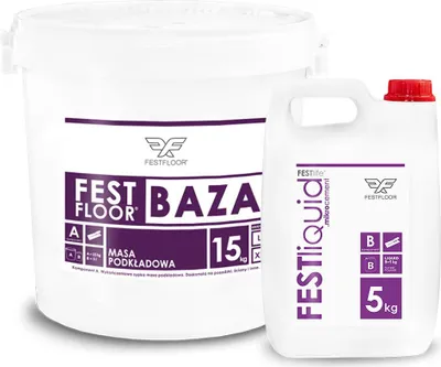 Produktbild von FESTFLOOR BAZA 15+5 kg - Mikrozementbasis - XL-Körnung