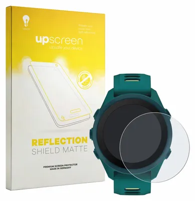 Produktbild von upscreen Schutzfolie für Garmin Forerunner 170 Music Displayschutz Displayschutzfolie Folie Matt Entspiegelungsfolie