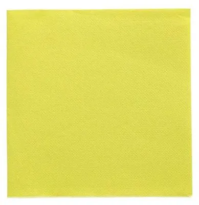Produktbild von Servietten "DAILY Collection" 1/4-Falz 32 cm x 32 cm limonengrün