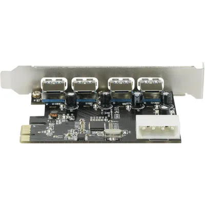 Zdjęcie produktu dla Renkforce 4 Port USB 3.0-Controllerkarte USB-A PCI Renkforce (RF-4821054)