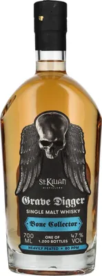 Produktbild von St. Kilian GRAVE DIGGER Bone Collector Heavily Peated Single Malt Whisky 47% Vol. 0,7l