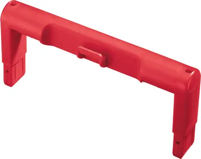 Produktbild von Hailo Sicherheitsbügel rot für L50 mit 3-4 Stufen