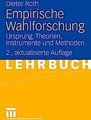Immagine prodotto di Empirische Wahlforschung