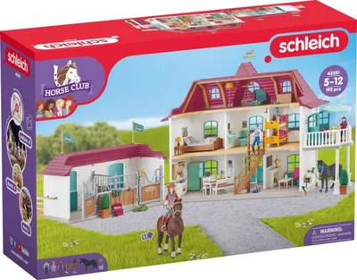 Image de Schleich® 42551 Schleich® Horse Club 42551 Lakeside Pferdehof Spielfiguren-Set