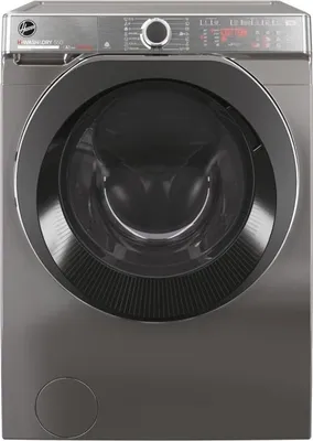 Produktbild von Hoover H-WASH&DRY 550 H5DPB6106MBCR8-S, Frontlader, Integriert, Anthrazit, Links, Schwarz, Drehregler, Berührung