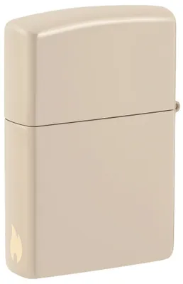 Produktbild von ZIPPO - Zippo Flammenmotiv - Flat Sand Sturmfeuerzeug nachfüllbar Benzin 60006290