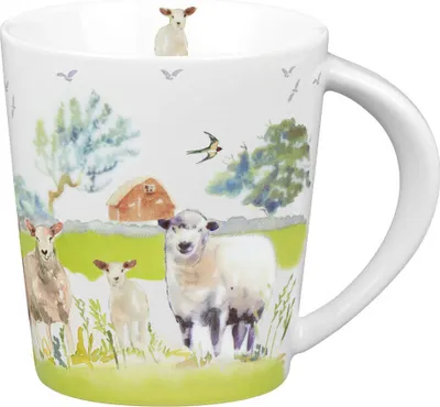 Immagine prodotto di Könitz Becher Farm Animals - Sheep, Tasse, Kaffeetasse, Porzellan, Bunt, 380 ml, 1111342698