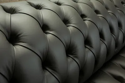 Immagine prodotto di Divano Chesterfield a 2 posti divano in pelle divano imbottito set di sedili a due posti nuovo