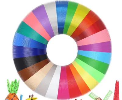 3D-Pen-Filament 1,75 mm PLA, 25 Farben, 125 m