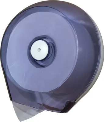 Produktbild von WC-Papierspender MP757 aus Kunststoff zur Wandmontage, Farbe:Transparent
