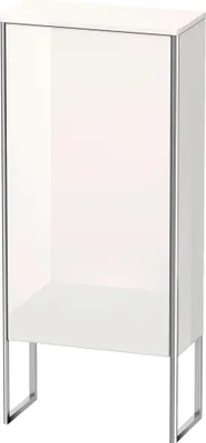 Produktbild von Halbhochschrank XSQUARE 1121x500x236mm Türansch re we seidenmatt Anschlag rechts weiß seidenmatt