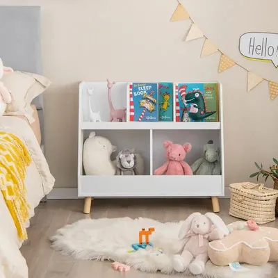 Immagine prodotto di Scaffale a cubo per libri per bambini e organizer per giocattoli