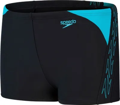 Zdjęcie produktu dla SPEEDO Hyper Boom Logo Splice Aquashort - czarny/niebieski - - 11-12