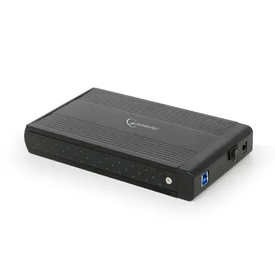 Produktbild von gembird Externes USB 3.0-Gehäuse, schwarz