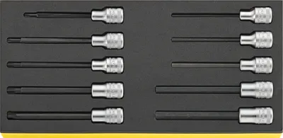 Produktbild von STAHLWILLE 96838760, Steckschlüssel-Satz, 10 Kopf/Köpfe, 350 mm, 175 mm, 1,27 kg