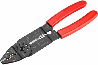 Zdjęcie produktu dla Szczypce do zaciskania złączy, 215 mm