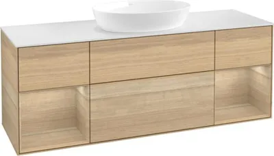 Produktbild von Villeroy & Boch FD01PCPC Waschbeckenunterschrank Finion FD0