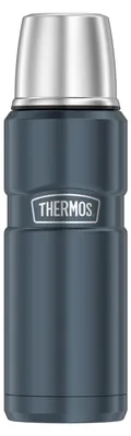 Produktbild von THERMOS STAINLESS KING Thermosflasche 0,47 l, 12 h heiß, ice grey