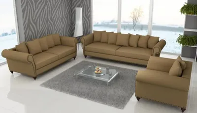Produktbild von Chesterfield Sofagarnitur 5+4+1 Sofa Couch Polster Sitzer Big XXL Garnitur Neu