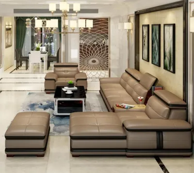 Produktbild von Relax Sitz Möbel Wohnlandschaft Luxus Eckgarnitur Ecksofa L-form Polster Modern