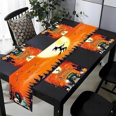 Produktbild von Halloween Party Untersetzer Set Dekoration