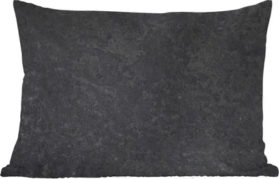 Produktbild von MuchoWow® Outdoor Kissen - Beton - Grau - Textur - Retro - Industriell - 50x30 cm - Wetterfest - Lounge Kissen - Sofa kissen - Wohnzimmer Dekoration