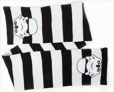 Produktbild von Star Wars Schal Stormtrooper, schwarz/weiss