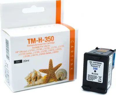 Produktbild von black Tinte/Druckpatrone 4.1-CB335XL kompatibel mit HP CB335EE [ 350 ]