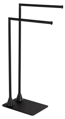 Imagen del producto de Soporte para toallas de metal WENKO, modelo Hella, en color , con dimensiones de 43,5 x 78,5 x 20 cm