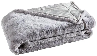 Produktbild von Felldecke SILBERFUCHS Grau aus Polyester 150x200 cm