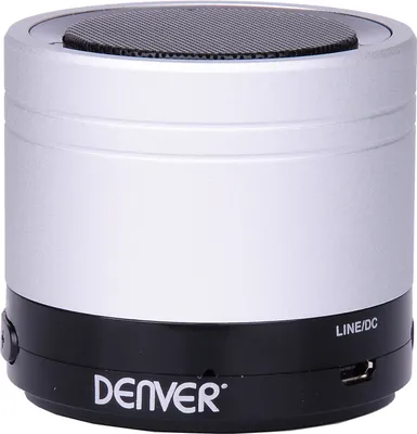 Produktbild von Denver, Bluetooth Speaker, BTS-20, Bluetooth Speaker, Aux-In, silber