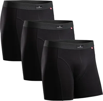 Immagine prodotto di Slip in cotone da uomo, modello classico, confezione da 3 pezzi, colore nero, taglia 4XL