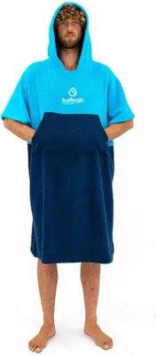 Produktbild von Surflogic Logo Poncho Blau Blau One Size