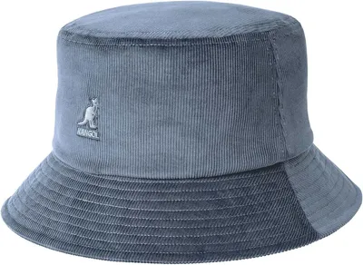 Kangol Unisex modischer Cord Bucket Fischer Hut in blau