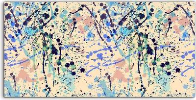 Produktbild von Coloray Spritzschutz aus Glas 140x70  Wandkunst Küchenrückwand Foto Bild Abstrakt Aquarell gelb Wand