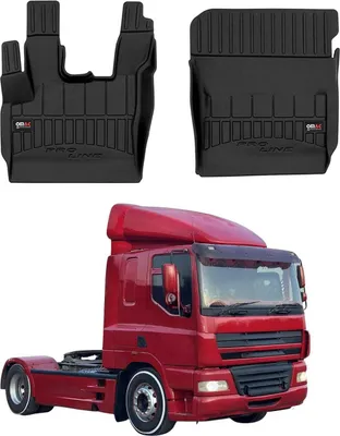 Immagine prodotto di 2002-2025 DAF CF tappetini TPE nero 2 pz