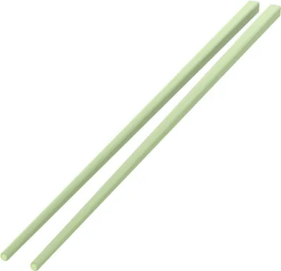 Zdjęcie produktu dla Stylowa różnorodność: zestaw 2 pałeczek w kolorach czarnym, brązowym, niebieskim, zielonym i czerwonym - ciesz się posiłkiem z elegancją i precyzją! towarzyska zieleń